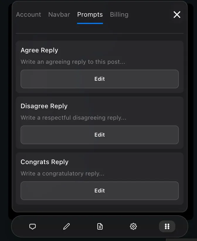 AI prompts and workflow notes.